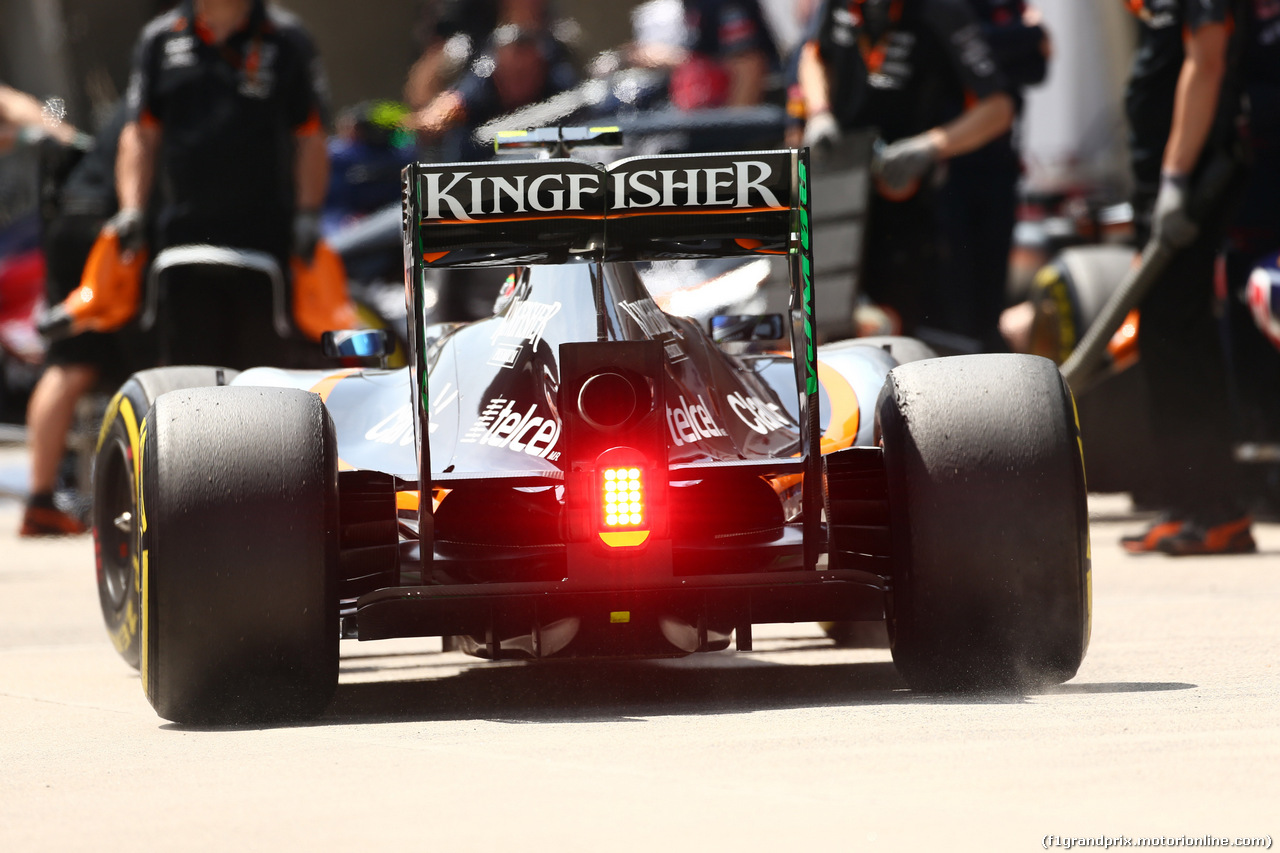 GP CINA, 11.04.2015 - Prove Libere 3, Sergio Perez (MEX) Sahara Force India F1 VJM08