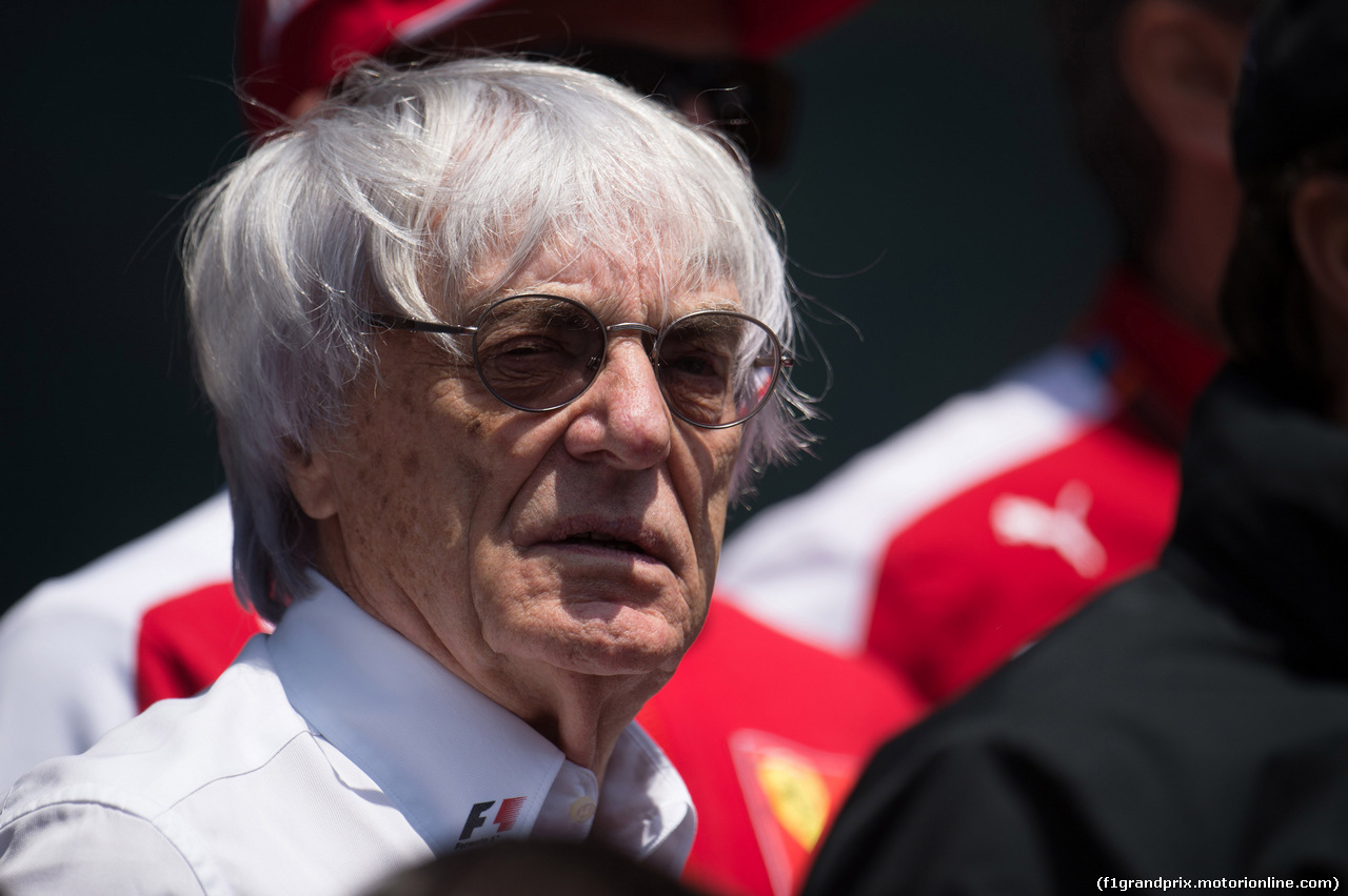 GP CINA, 11.04.2015 - Prove Libere 3, Bernie Ecclestone (GBR), President e CEO of FOM