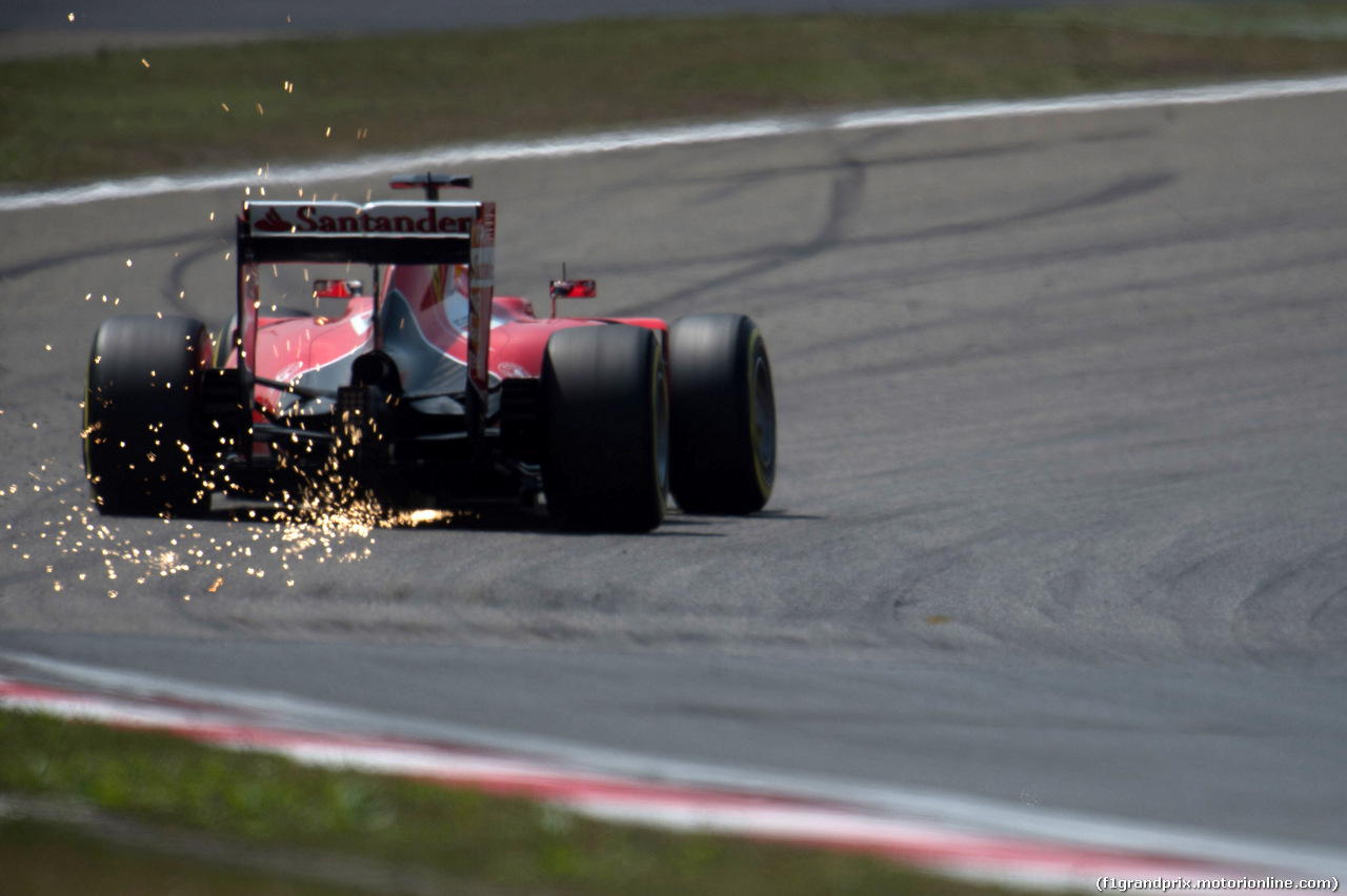 GP CINA, 11.04.2015 - Prove Libere 3, Sebastian Vettel (GER) Ferrari SF15-T