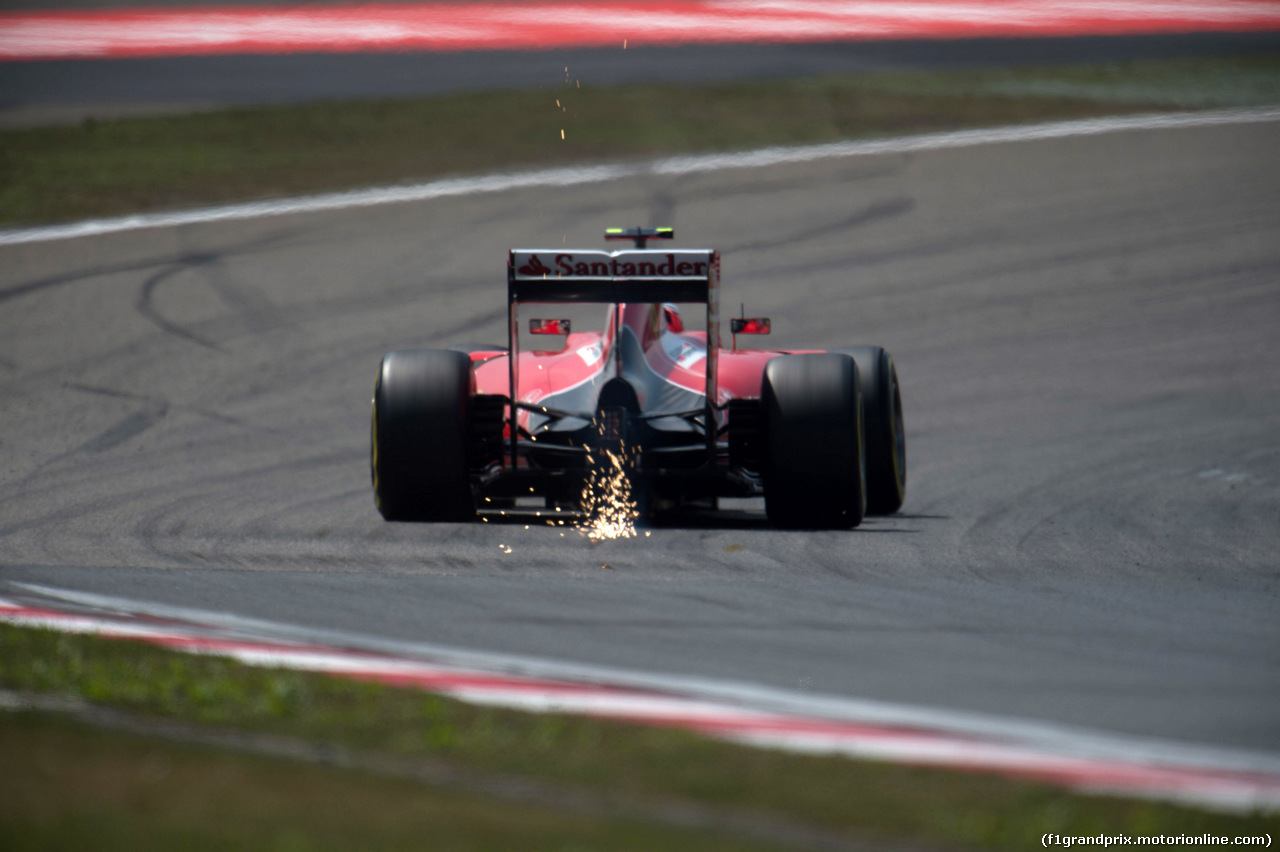 GP CINA, 11.04.2015 - Prove Libere 3, Kimi Raikkonen (FIN) Ferrari SF15-T