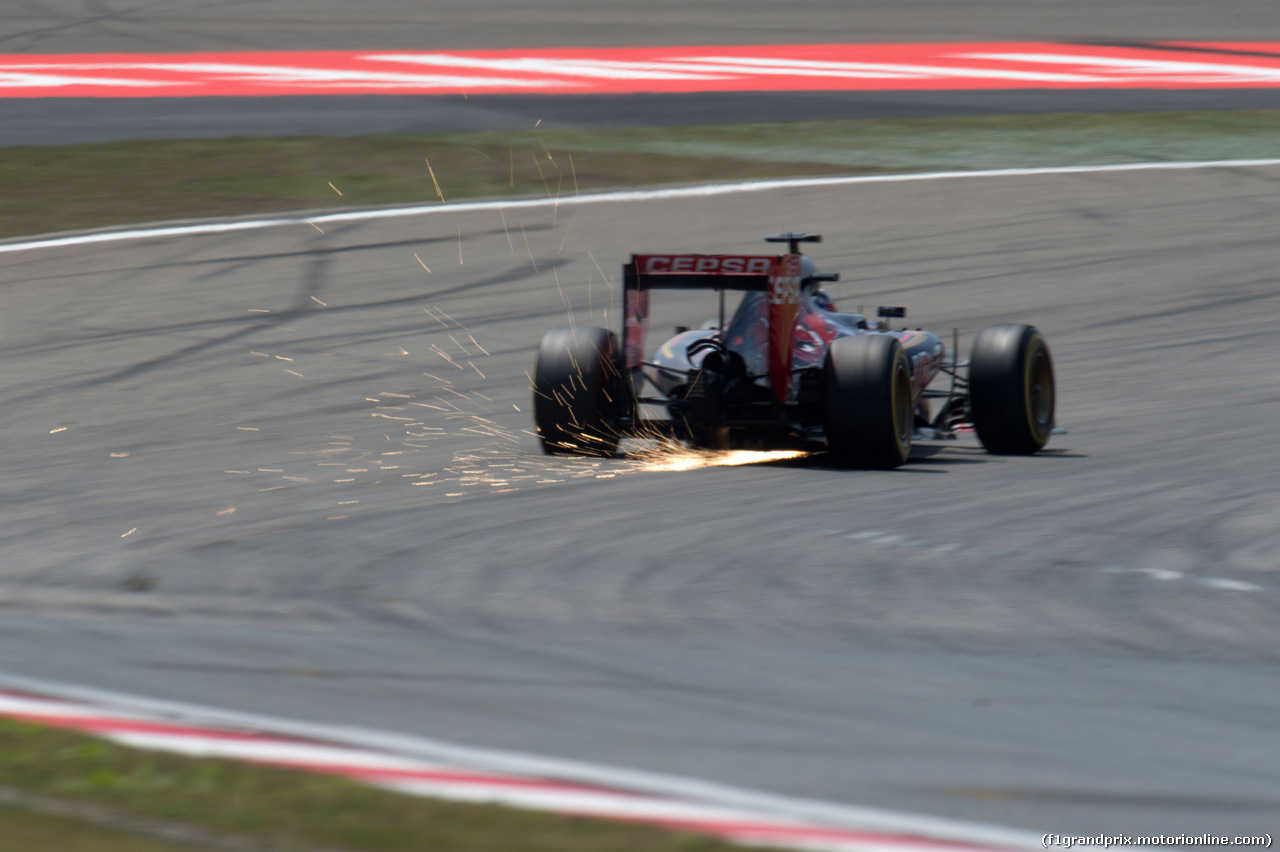 GP CINA, 11.04.2015 - Prove Libere 3, Max Verstappen (NED) Scuderia Toro Rosso STR10