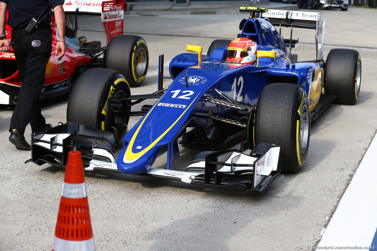 GP CINA, 11.04.2015 - Qualifiche, Felipe Nasr (BRA) Sauber C34
