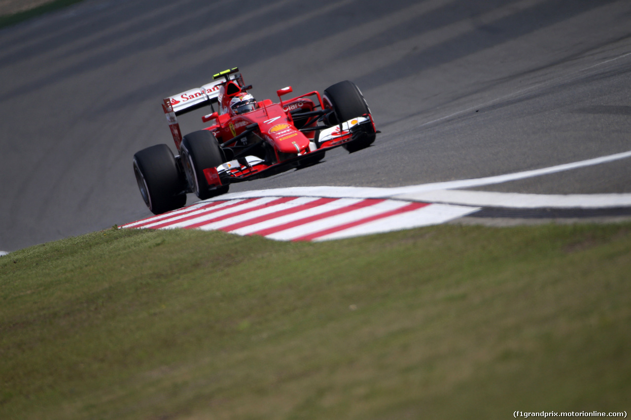 GP CINA, 11.04.2015 - Qualifiche, Kimi Raikkonen (FIN) Ferrari SF15-T
