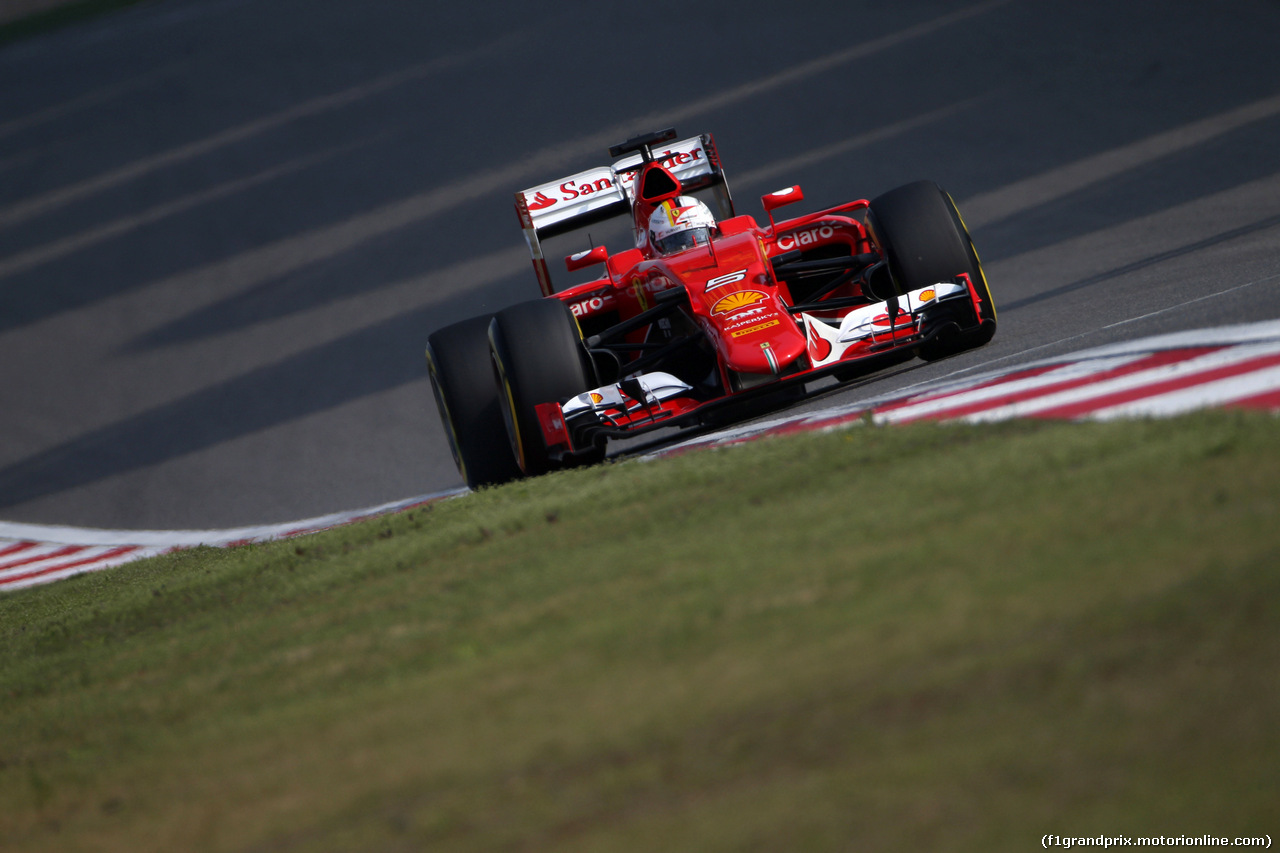 GP CINA, 11.04.2015 - Qualifiche, Sebastian Vettel (GER) Ferrari SF15-T