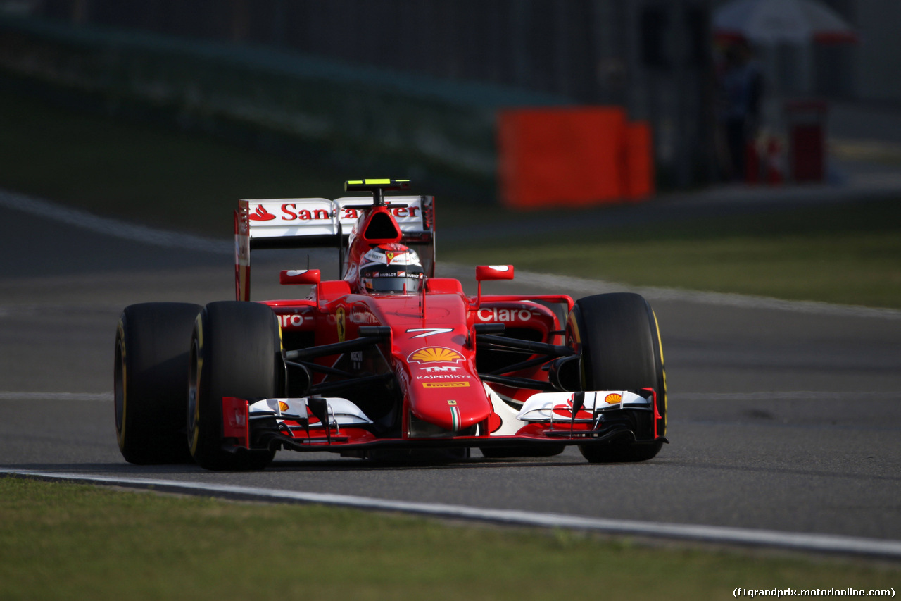 GP CINA, 11.04.2015 - Qualifiche, Kimi Raikkonen (FIN) Ferrari SF15-T