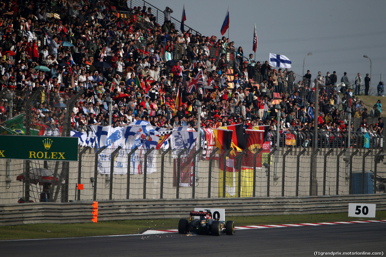 GP CINA, 11.04.2015 - Qualifiche, Romain Grosjean (FRA) Lotus F1 Team E23