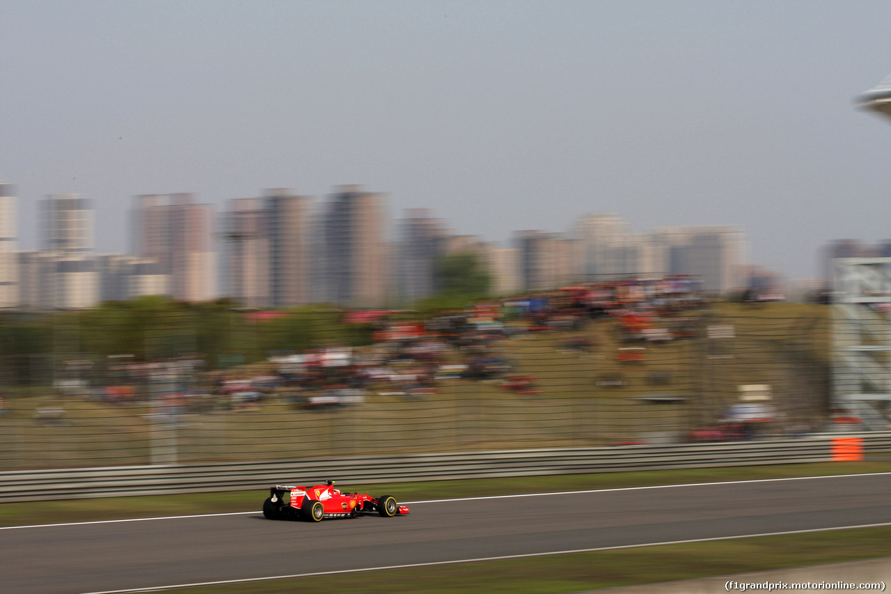 GP CINA, 11.04.2015 - Qualifiche, Kimi Raikkonen (FIN) Ferrari SF15-T