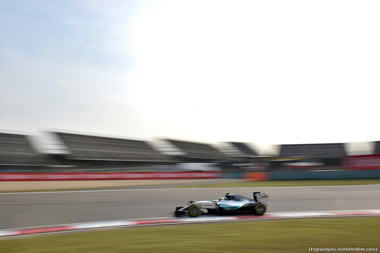 GP CINA, 11.04.2015 - Qualifiche, Nico Rosberg (GER) Mercedes AMG F1 W06