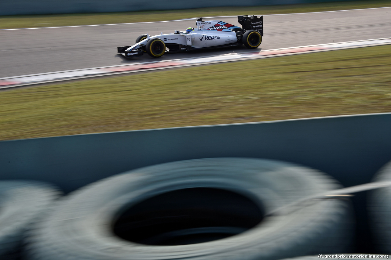 GP CINA, 11.04.2015 - Qualifiche, Felipe Massa (BRA) Williams F1 Team FW37