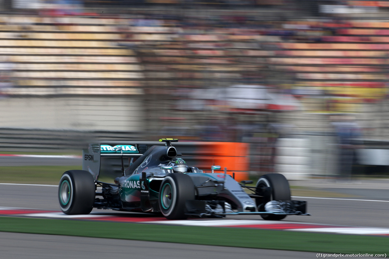 GP CINA, 11.04.2015 - Qualifiche, Nico Rosberg (GER) Mercedes AMG F1 W06