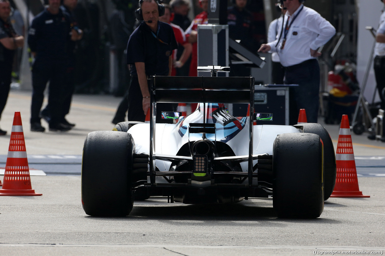 GP CINA, 11.04.2015 - Qualifiche, Felipe Massa (BRA) Williams F1 Team FW37