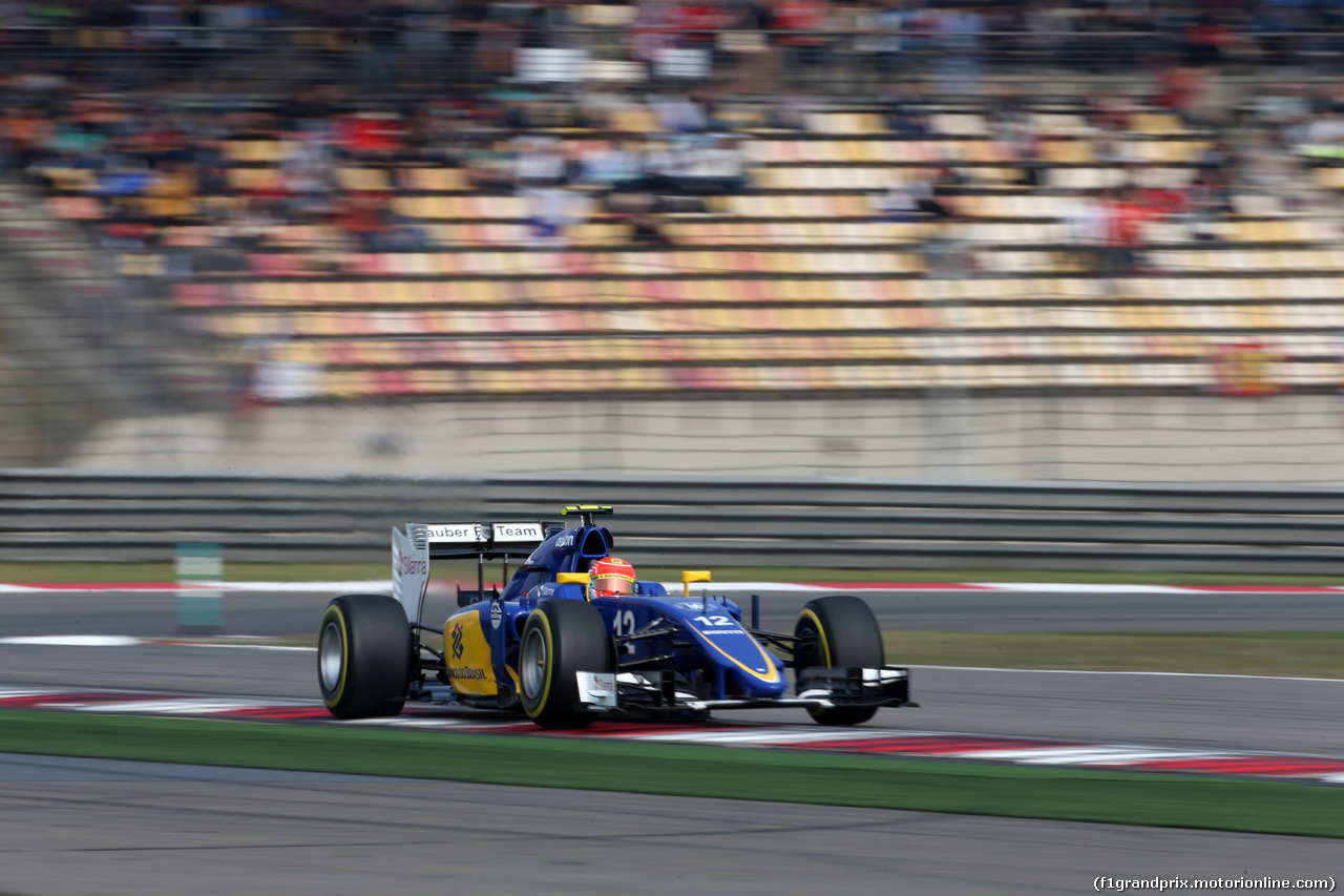 GP CINA, 11.04.2015 - Qualifiche, Felipe Nasr (BRA) Sauber C34