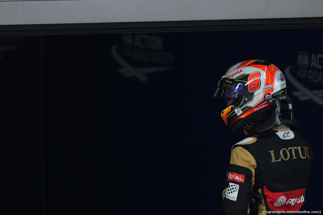 GP CINA, 11.04.2015 - Qualifiche, Romain Grosjean (FRA) Lotus F1 Team E23
