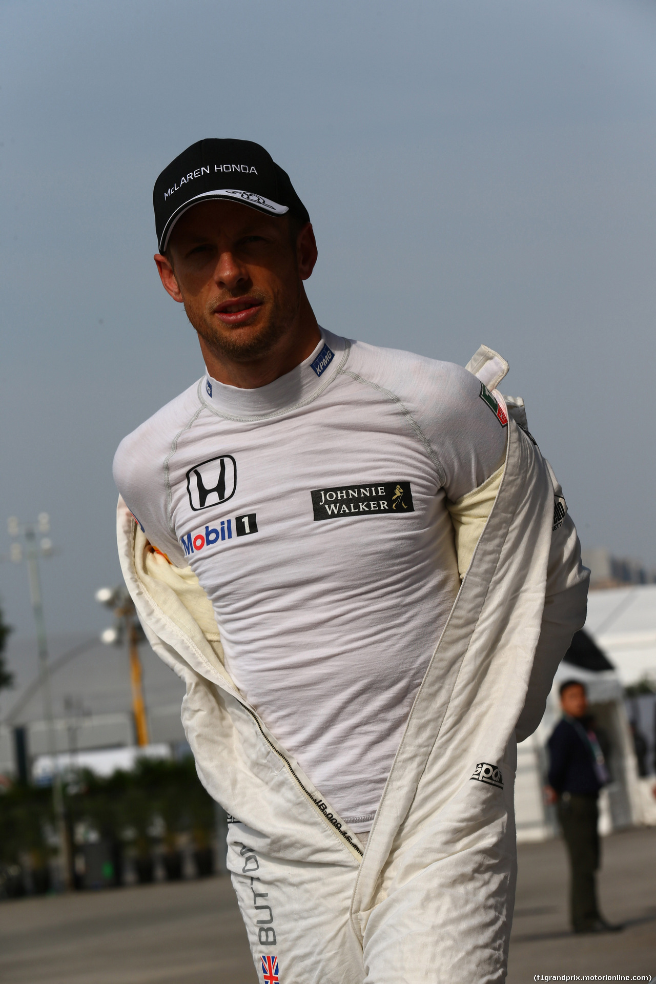 GP CINA, 11.04.2015 - Qualifiche, Jenson Button (GBR)  McLaren Honda MP4-30.