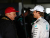 GP CINA, 11.04.2015 - Free Practice 3, Nikki Lauda (AU), Mercedes e Nico Rosberg (GER) Mercedes AMG F1 W06