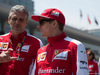 GP CINA, 11.04.2015 - Free Practice 3, Maurizio Arrivabene (ITA) Ferrari Team Principal e Kimi Raikkonen (FIN) Ferrari SF15-T
