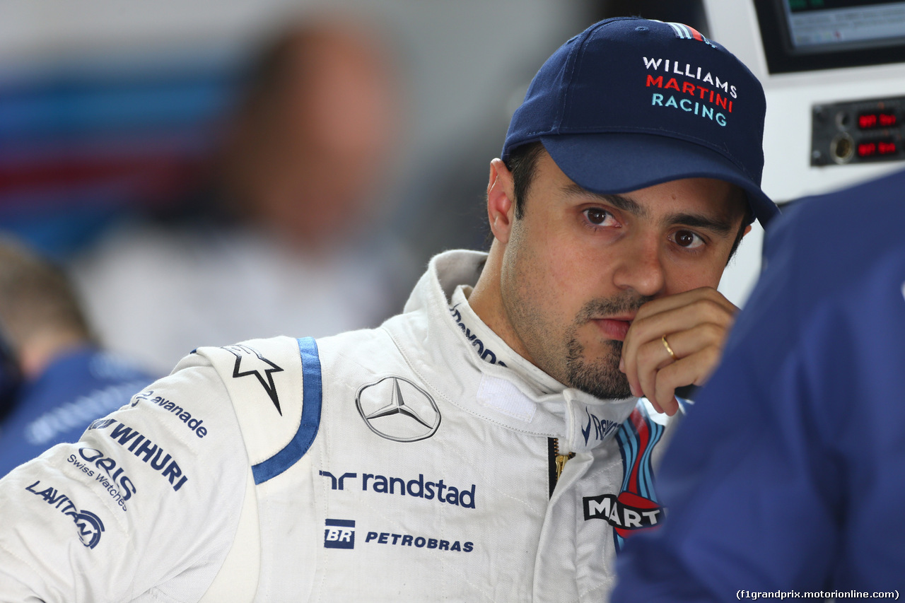 GP CINA, 10.04.2015 - Prove Libere 1, Felipe Massa (BRA) Williams F1 Team FW37
