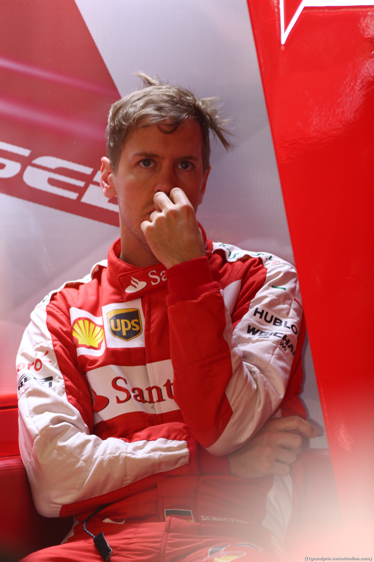 GP CINA, 10.04.2015 - Prove Libere 1, Sebastian Vettel (GER) Ferrari SF15-T