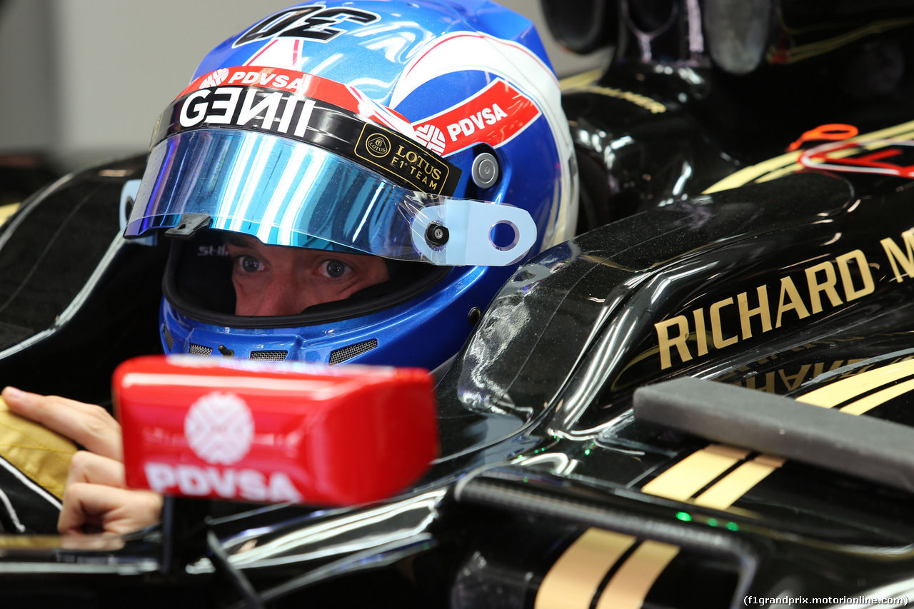 GP CINA, 10.04.2015 - Prove Libere 1, Jolyon Palmer (GBR) Test Driver, Lotus F1 Team