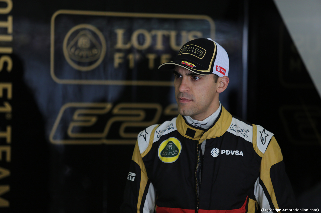 GP CINA, 10.04.2015 - Prove Libere 1, Pastor Maldonado (VEN) Lotus F1 Team E23