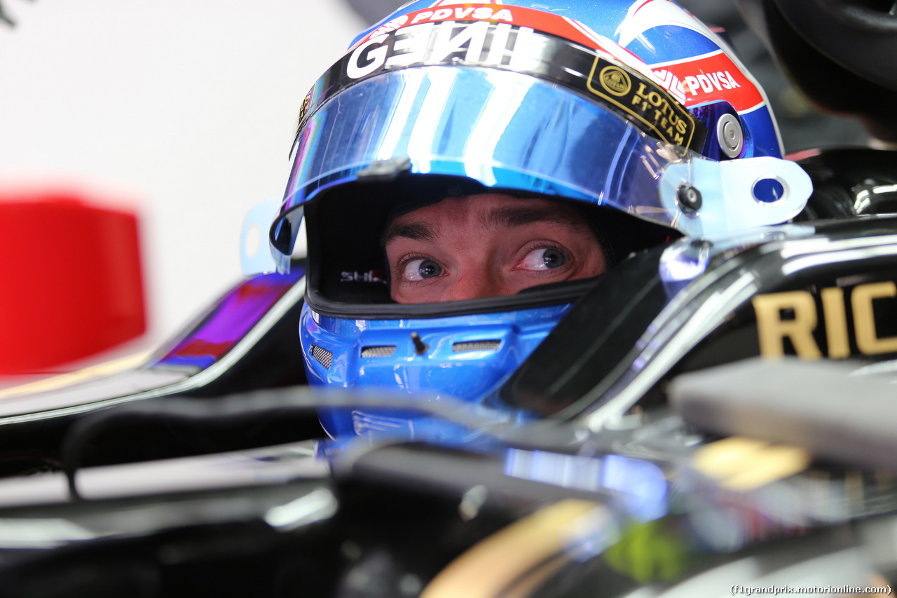 GP CINA, 10.04.2015 - Prove Libere 1, Jolyon Palmer (GBR) Test Driver, Lotus F1 Team