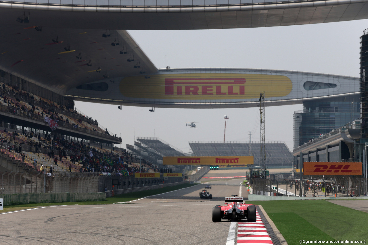GP CINA, 10.04.2015 - Prove Libere 1, Kimi Raikkonen (FIN) Ferrari SF15-T