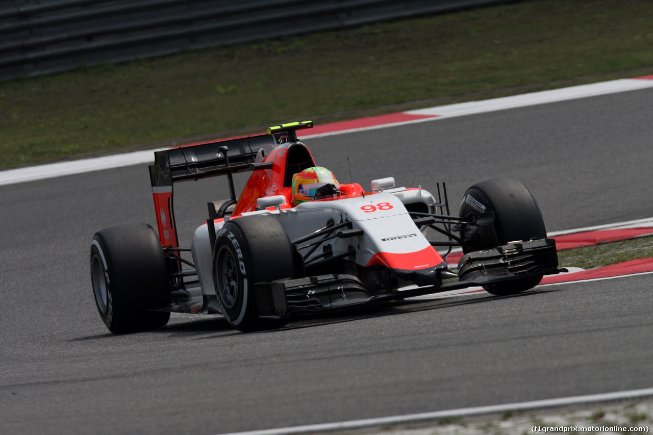 GP CINA, 10.04.2015 - Prove Libere 1, Roberto Merhi (ESP) Manor Marussia F1 Team