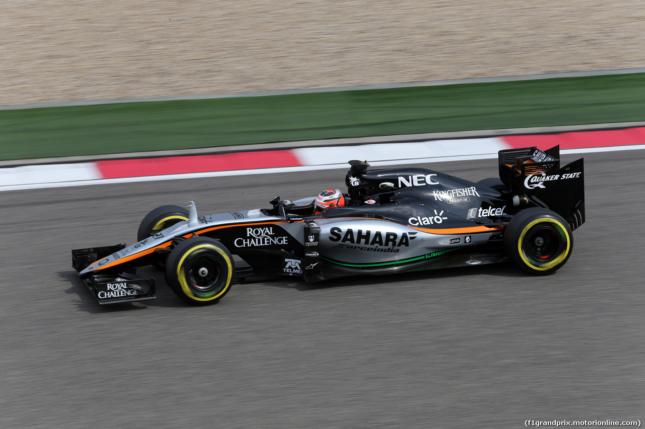 GP CINA, 10.04.2015 - Prove Libere 2, Nico Hulkenberg (GER) Sahara Force India F1 VJM08