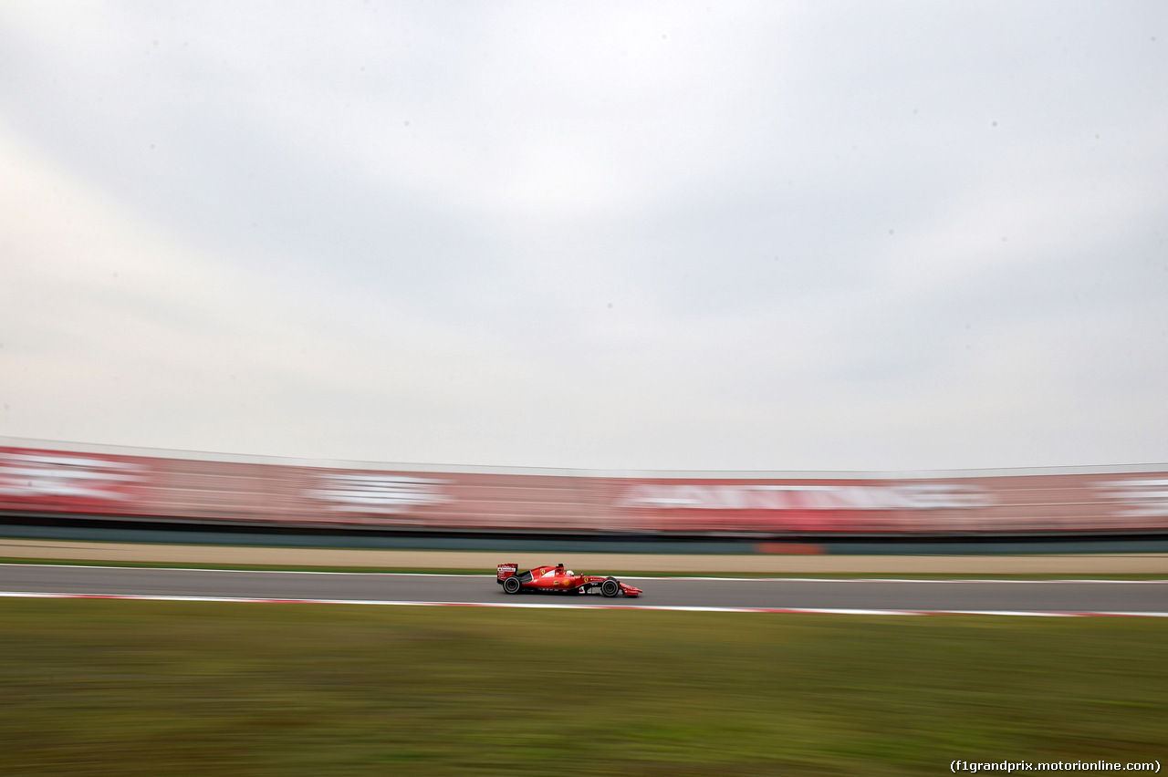 GP CINA, 10.04.2015 - Prove Libere 2, Sebastian Vettel (GER) Ferrari SF15-T