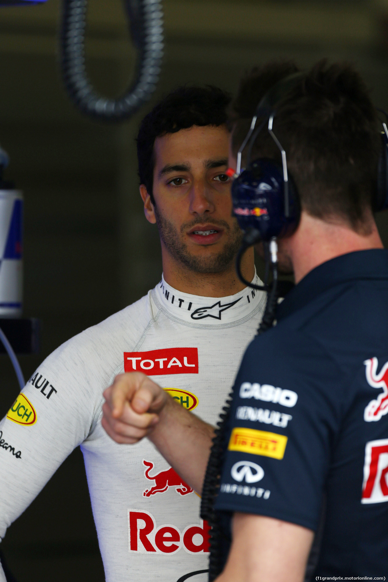 GP CINA, 10.04.2015 - Prove Libere 2, Daniel Ricciardo (AUS) Red Bull Racing RB11