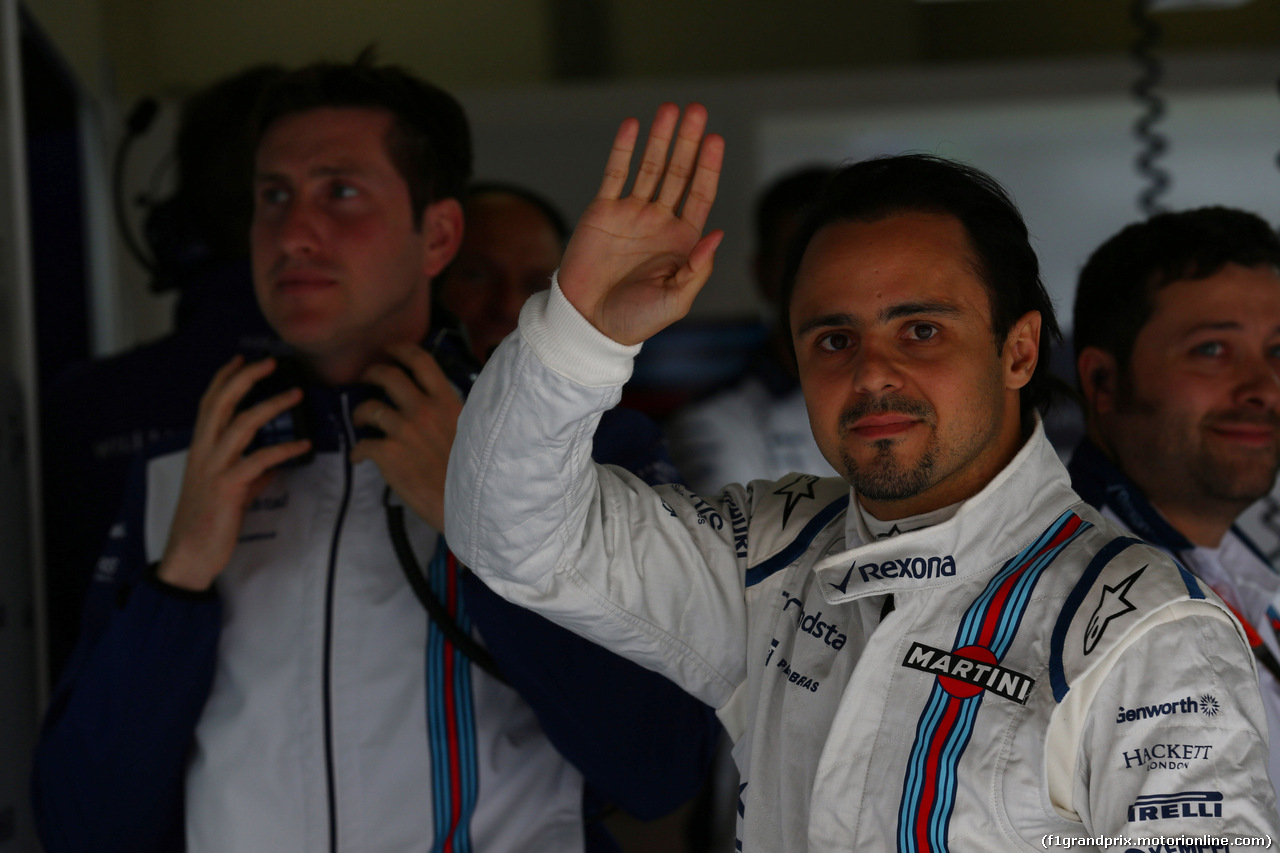 GP CINA, 10.04.2015 - Prove Libere 2, Felipe Massa (BRA) Williams F1 Team FW37