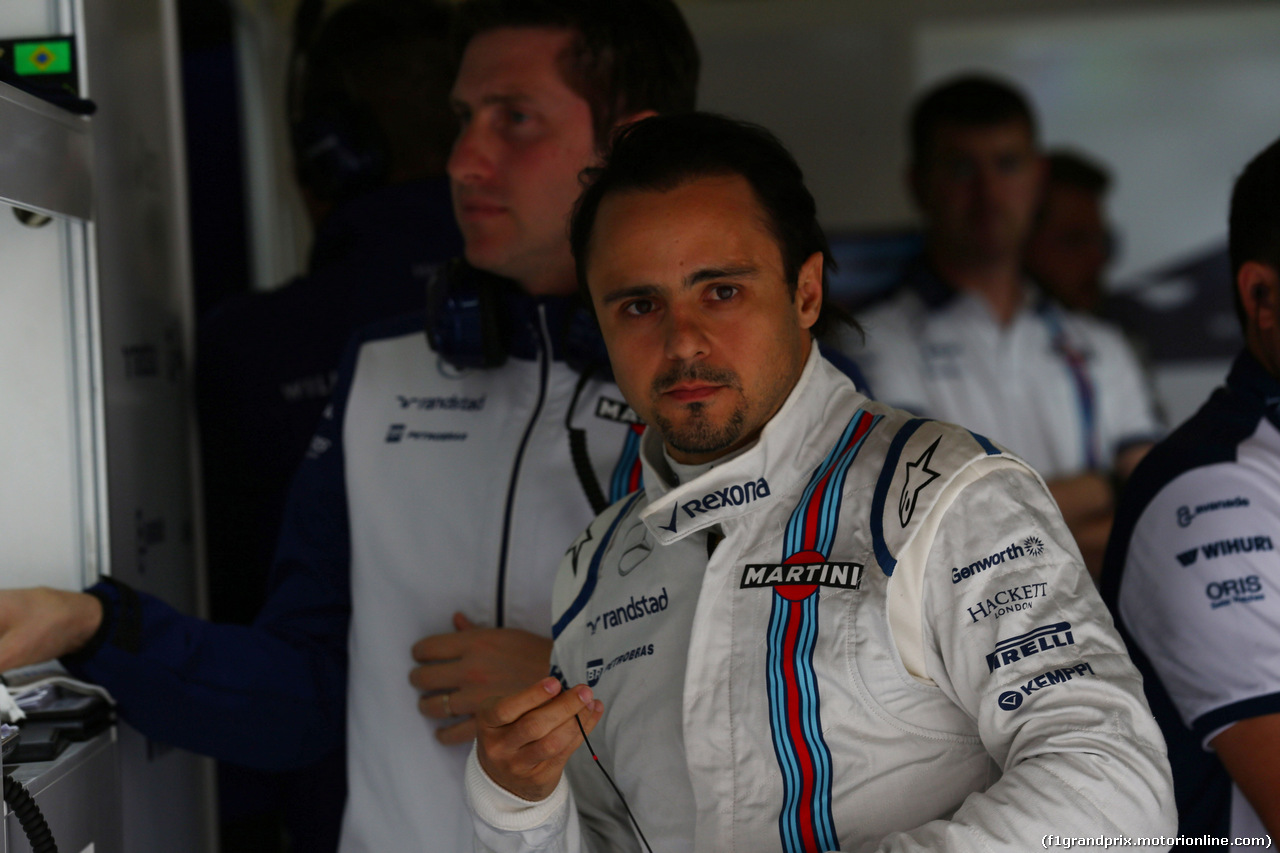 GP CINA, 10.04.2015 - Prove Libere 2, Felipe Massa (BRA) Williams F1 Team FW37