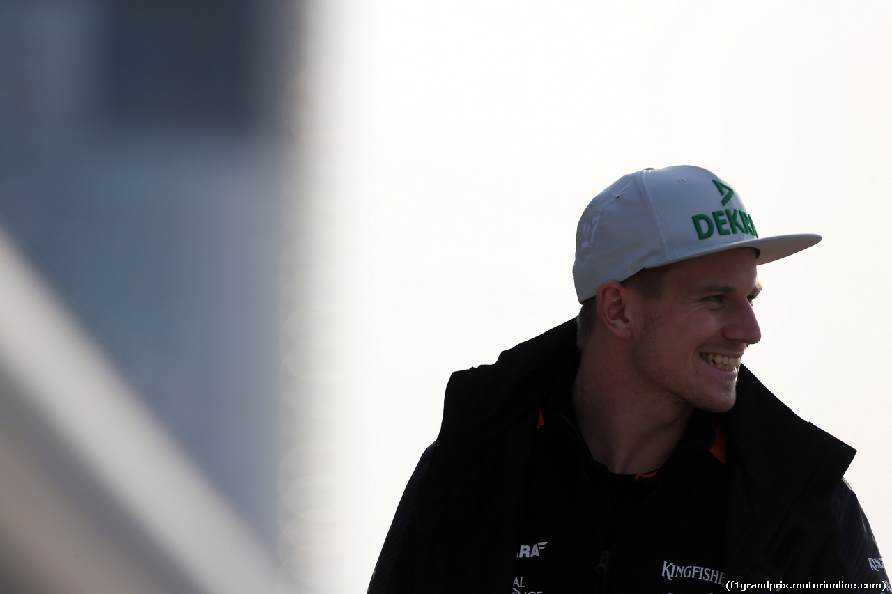GP CINA, 10.04.2015 - Nico Hulkenberg (GER) Sahara Force India F1 VJM08