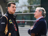 GP CINA, 10.04.2015 - Free Practice 1, Federico Gastaldi (ARG) Lotus F1 Team Deputy Team Principal e Carlos Sainz (ESP) WRC Champion former