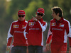 GP CINA, 10.04.2015 - Kimi Raikkonen (FIN) Ferrari SF15-T, Esteban Gutierrez (MEX) Ferrari Test e Reserve Driver e Massimo Rivola (ITA), Ferrari Sporting Director