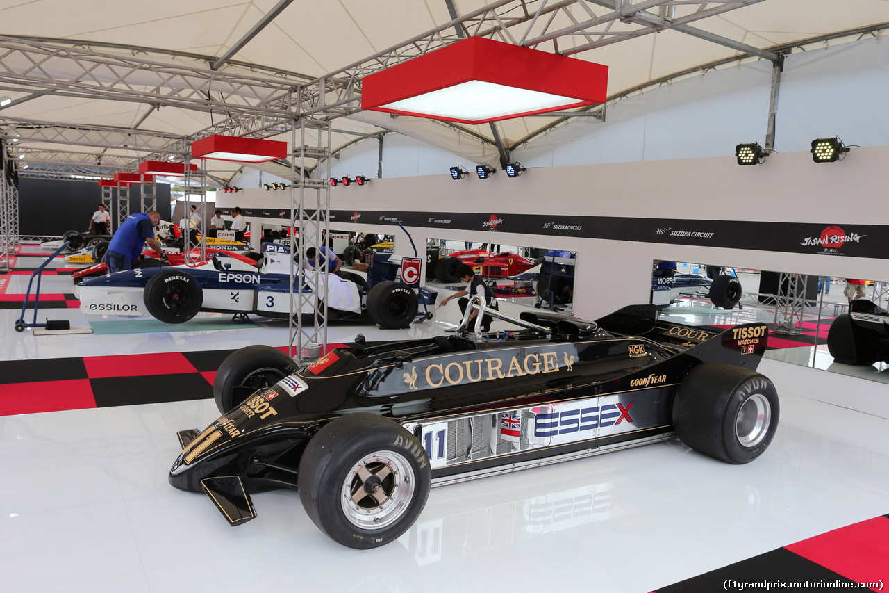 GP GIAPPONE, 27.09.2015 - F1 Historic exhibition