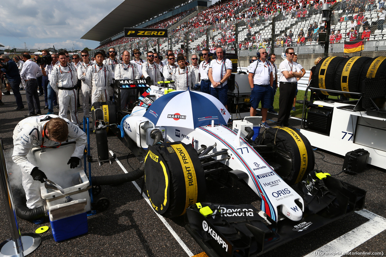 GP GIAPPONE, 27.09.2015 - Gara, Valtteri Bottas (FIN) Williams F1 Team FW37