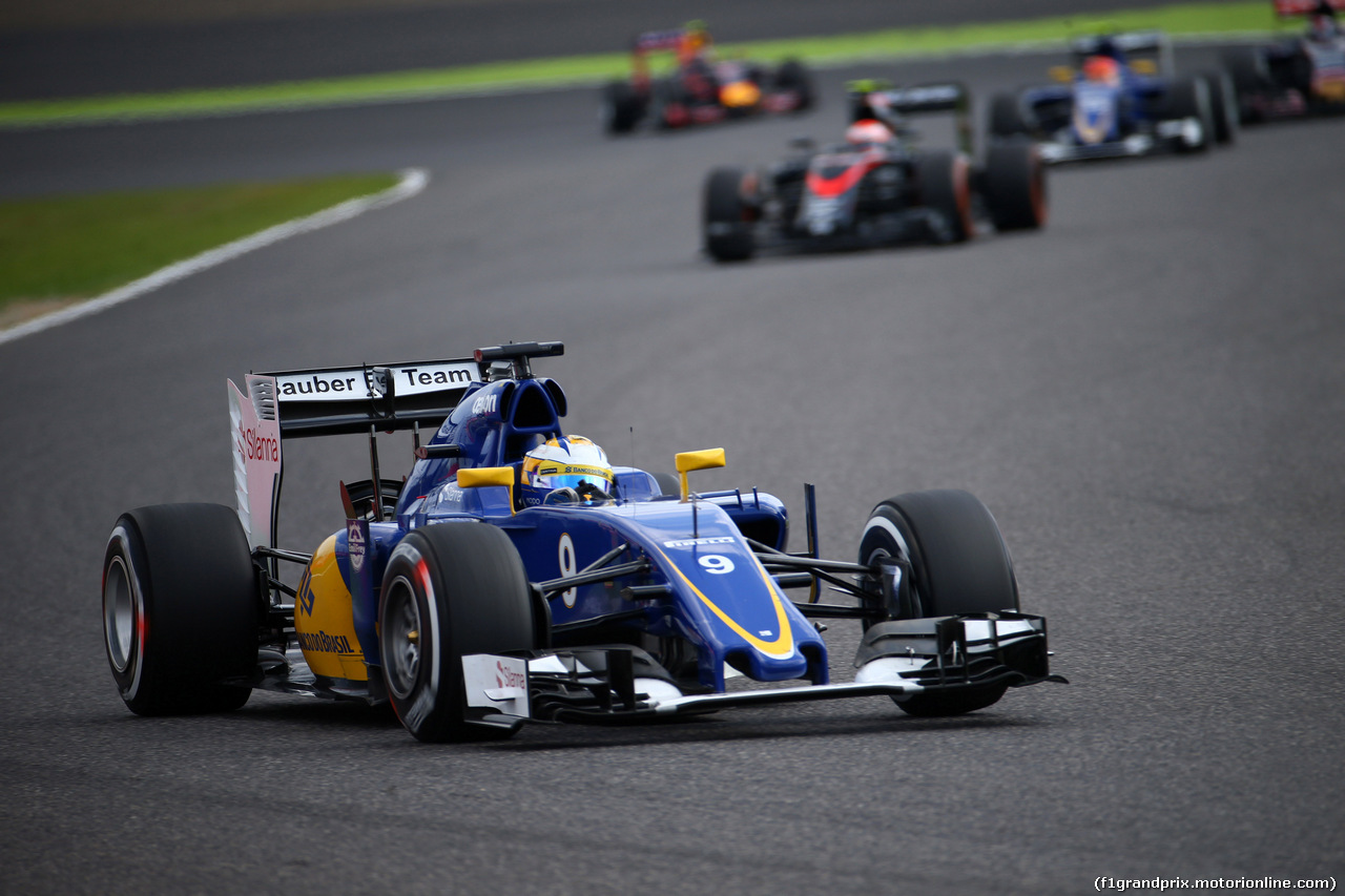 GP GIAPPONE, 27.09.2015 - Gara, Marcus Ericsson (SUE) Sauber C34