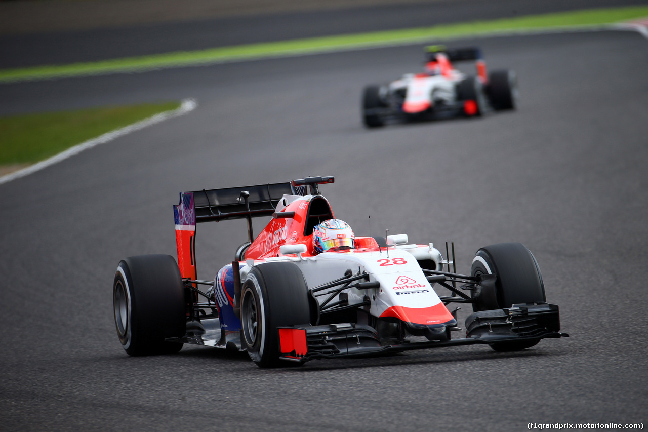 GP GIAPPONE, 27.09.2015 - Gara, William Stevens (GBR) Manor Marussia F1 Team
