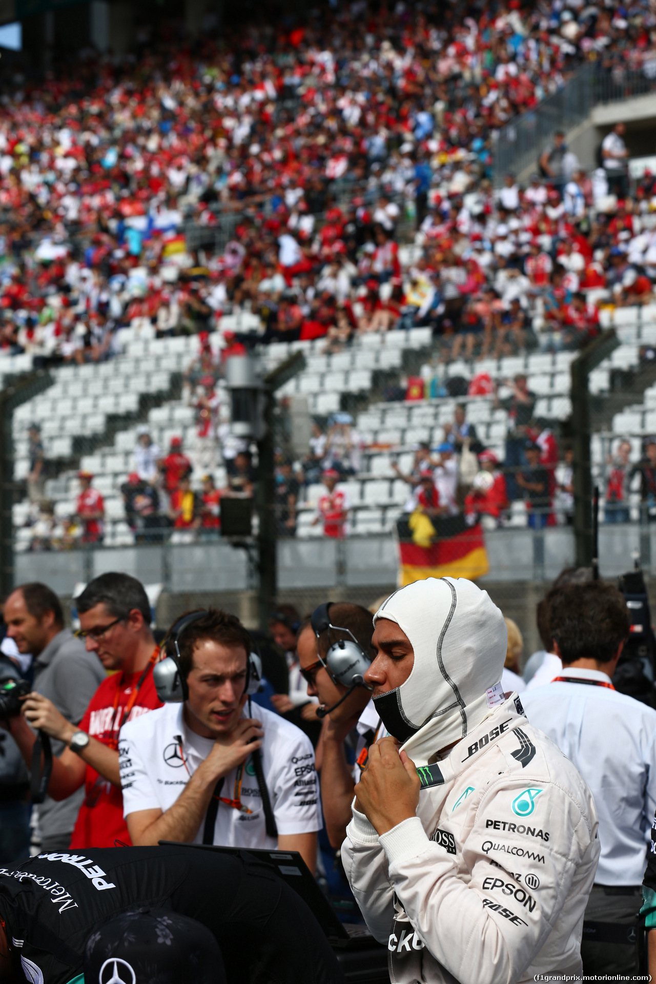 GP GIAPPONE, 27.09.2015 - Gara, Lewis Hamilton (GBR) Mercedes AMG F1 W06