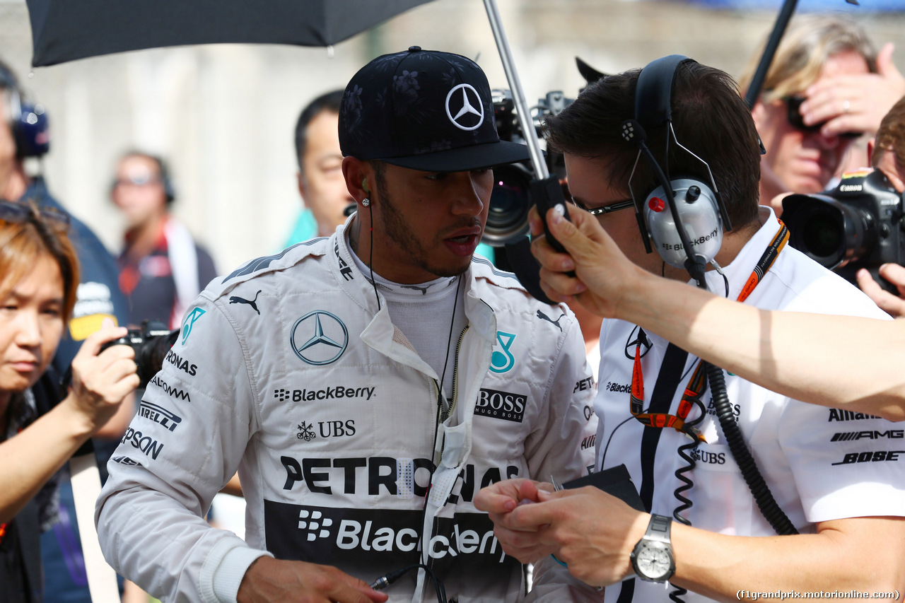 GP GIAPPONE, 27.09.2015 - Gara, Lewis Hamilton (GBR) Mercedes AMG F1 W06