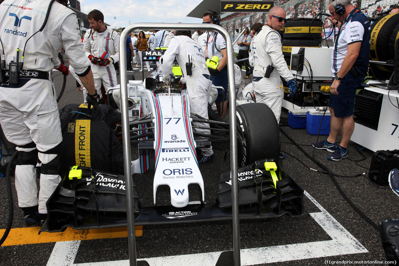 GP GIAPPONE, 27.09.2015 - Gara, Valtteri Bottas (FIN) Williams F1 Team FW37