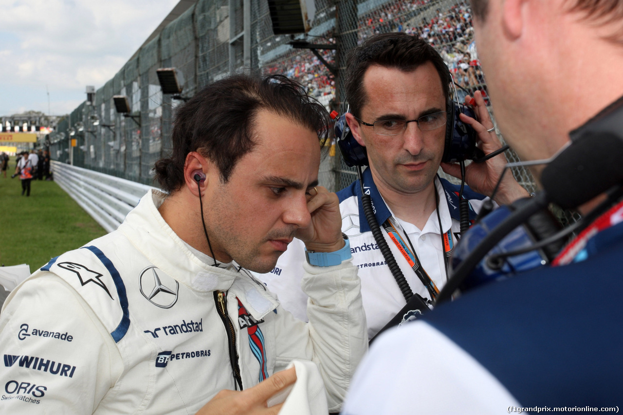 GP GIAPPONE, 27.09.2015 - Gara, Felipe Massa (BRA) Williams F1 Team FW37