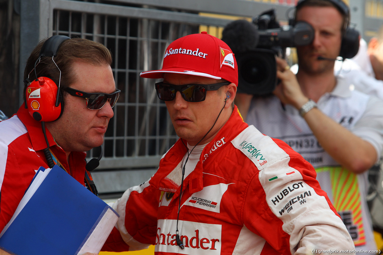 GP GIAPPONE, 27.09.2015 - Gara, Kimi Raikkonen (FIN) Ferrari SF15-T