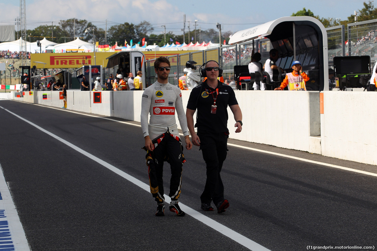 GP GIAPPONE, 27.09.2015 - Gara, Romain Grosjean (FRA) Lotus F1 Team E23