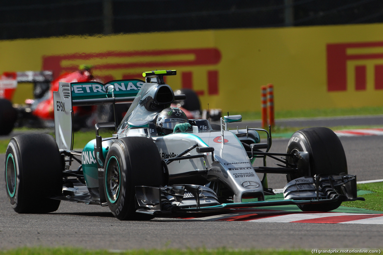 GP GIAPPONE, 27.09.2015 - Gara, Nico Rosberg (GER) Mercedes AMG F1 W06