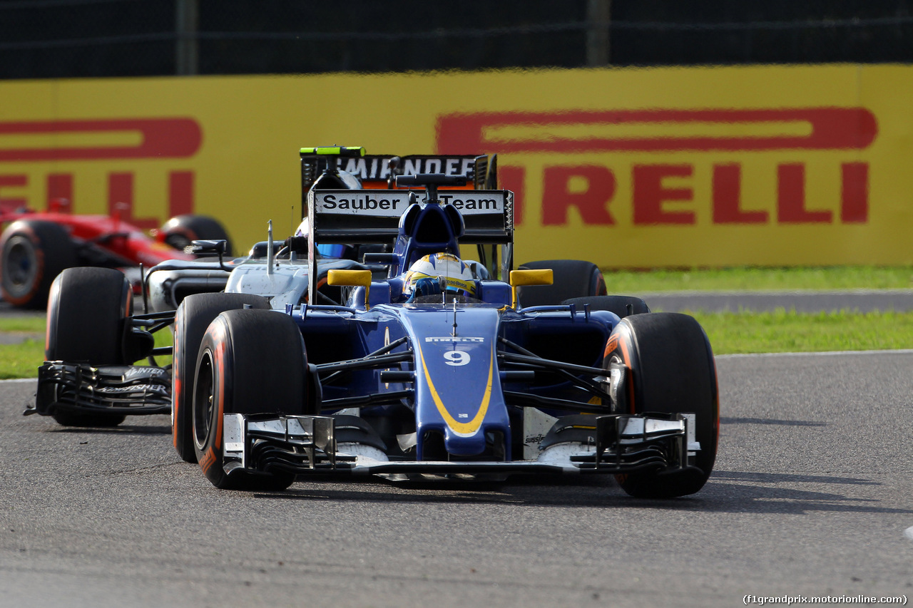 GP GIAPPONE, 27.09.2015 - Gara, Marcus Ericsson (SUE) Sauber C34