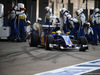 GP GIAPPONE, 27.09.2015 - Gara, Pit stop, Marcus Ericsson (SUE) Sauber C34