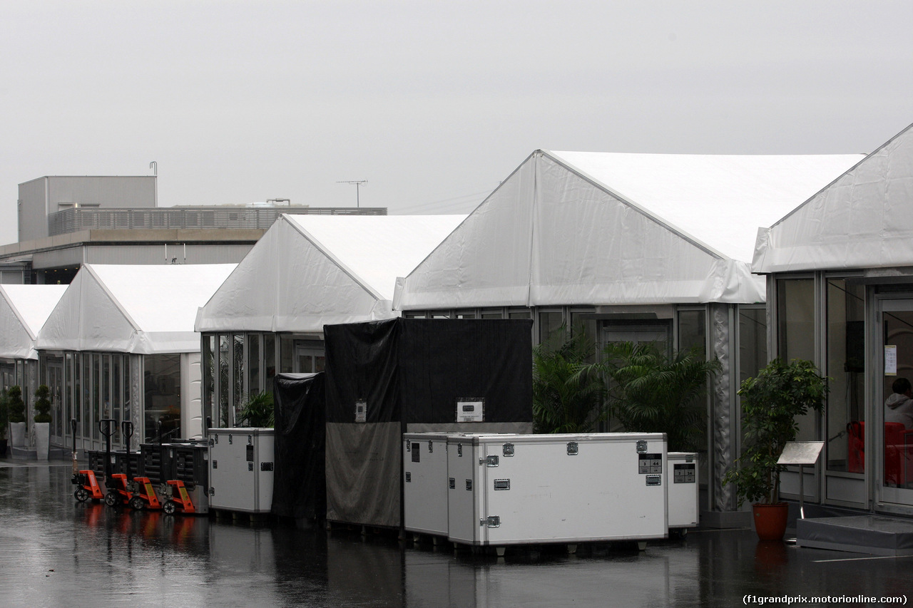 GP GIAPPONE, 24.09.2015 - Lotus freight at Suzuka thursday afternoon.