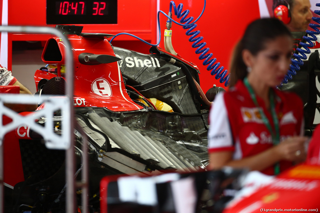 GP GIAPPONE, 24.09.2015 - Ferrari SF15-T, detail